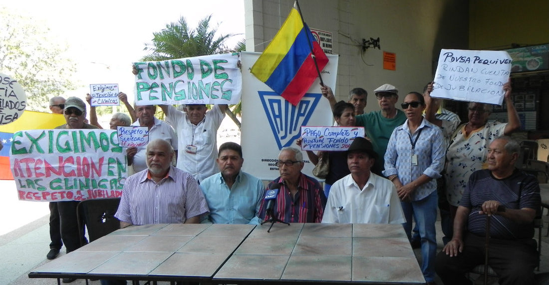 Jubilados de Pdvsa y Pequiven