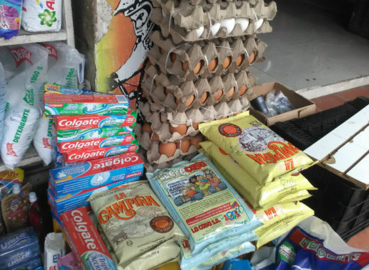 Productos venezolanos en frontera
