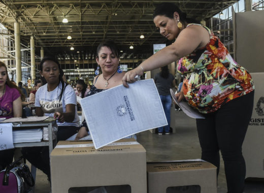 Votación Colombia