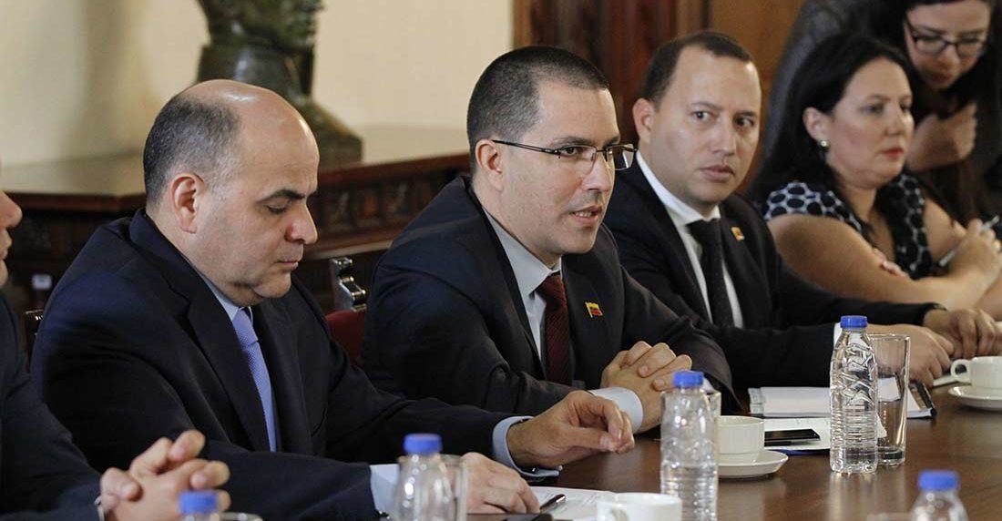 Arreaza pieza del chavismo