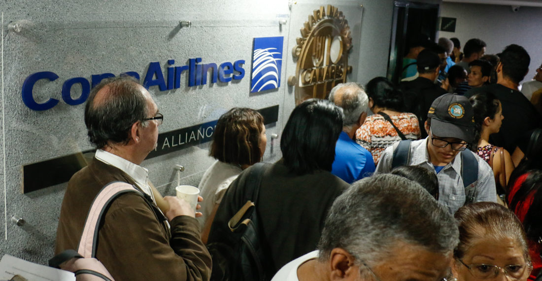 Copa Airlines pasajeros