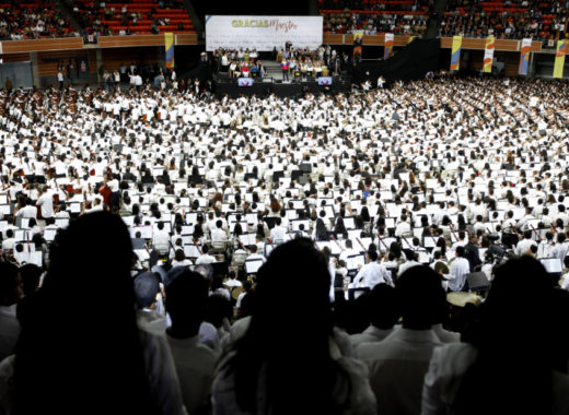 Homenaje al maestro Abreu