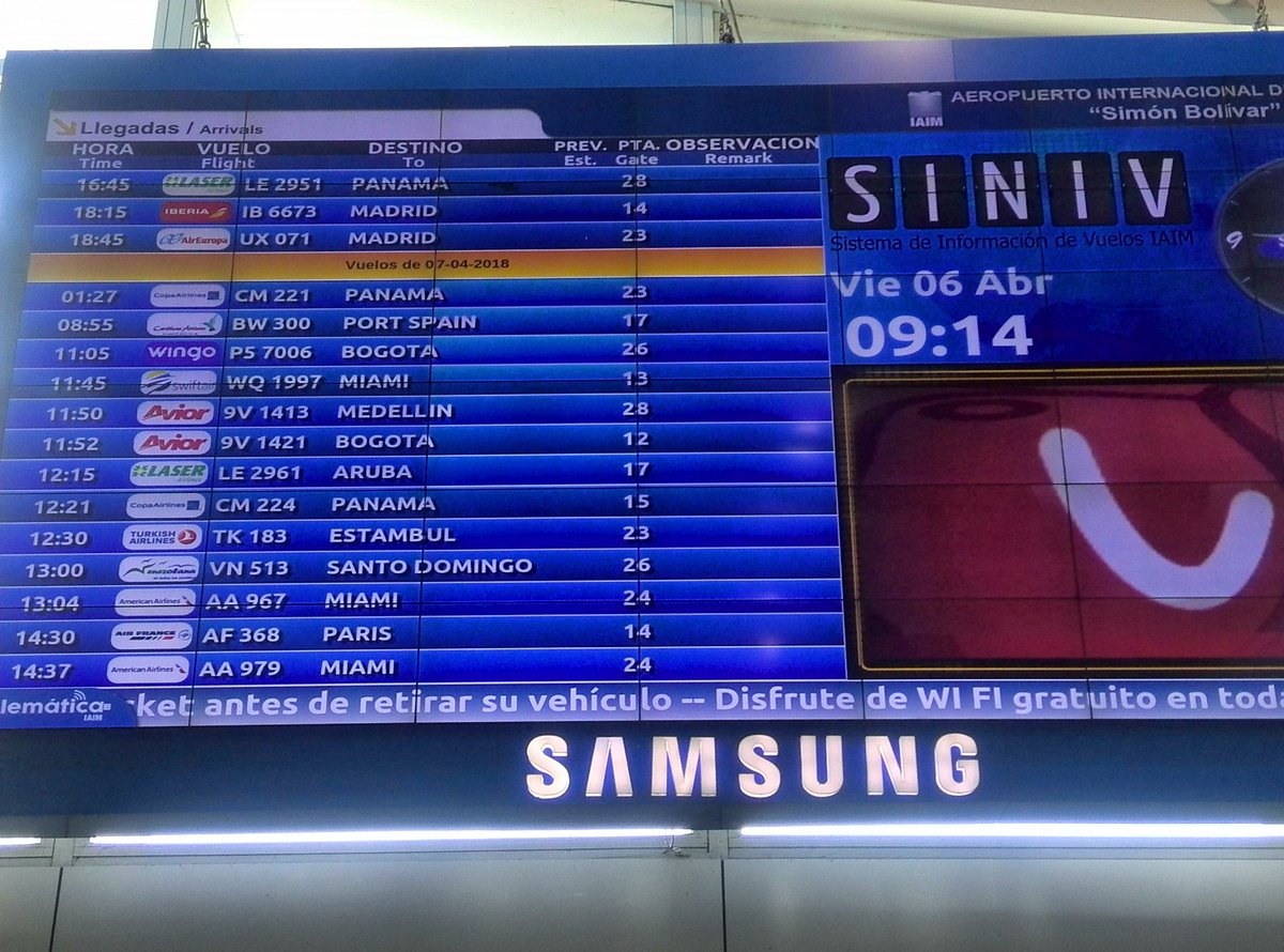 Vuelos cancelados COPA