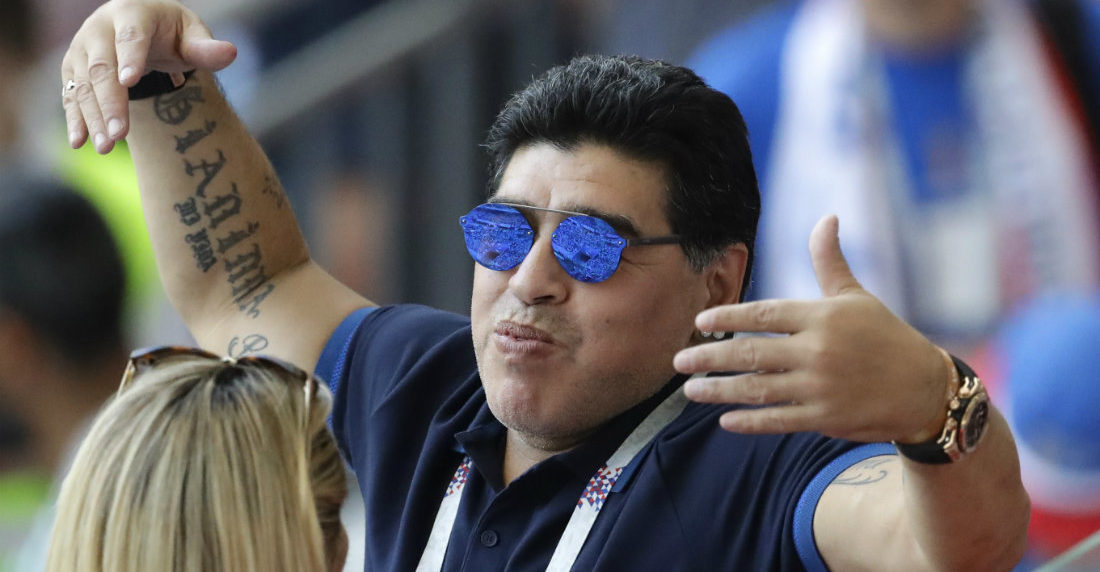 idolos con pies de barro maradona