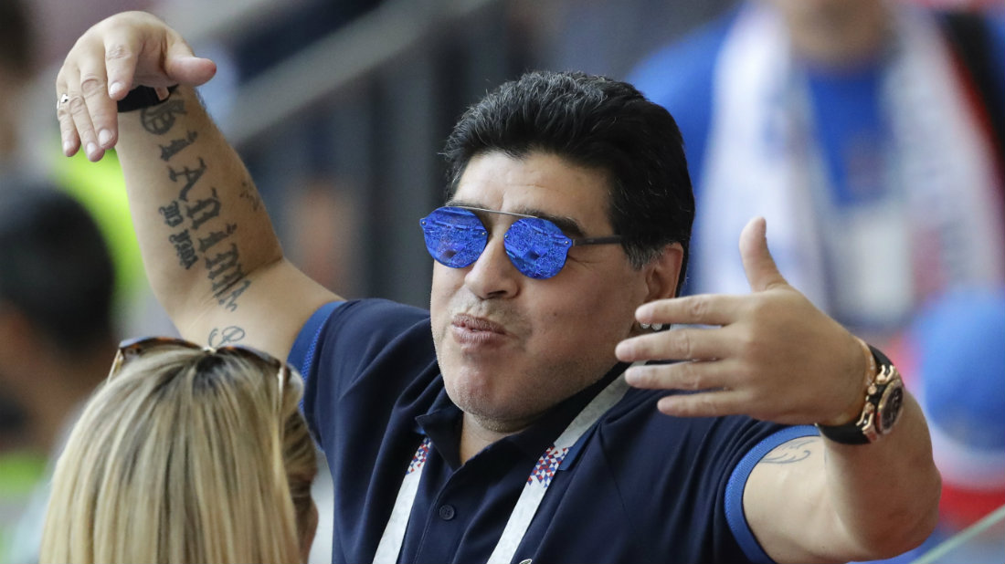 idolos con pies de barro maradona