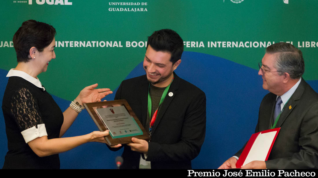 Santiago Acosta, Premio José Emilio Pacheco-Foto2