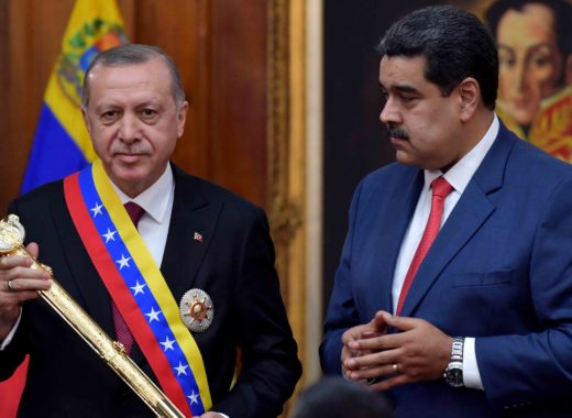Erdogan y Maduro. Venezuela tiene una política exterior muy diferente a la del inicio del siglo XX