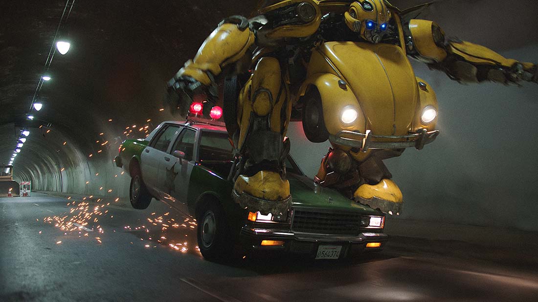 Bumblebee in BUMBLEBEE, from Paramount Pictures.