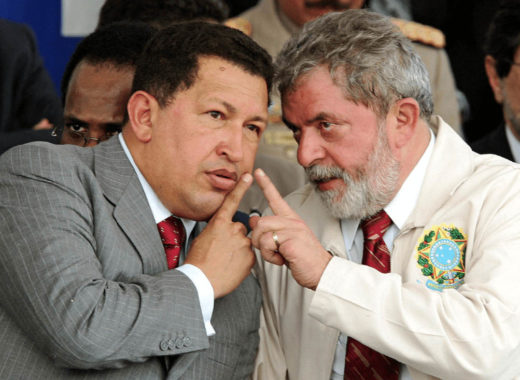 Lula y Chávez