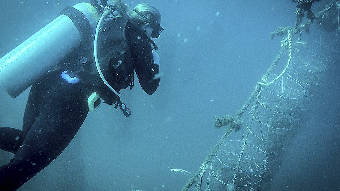 Buzos en la Hacienda Marina Costa Verde
