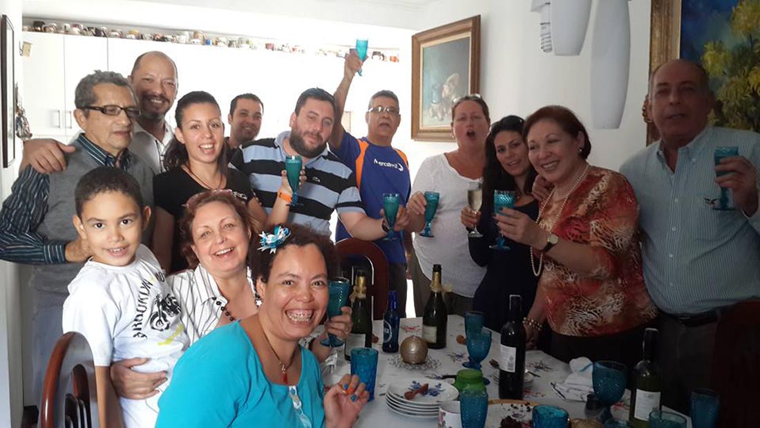 Foto: María Gabriela y su familia. Créditos: Maria Gabriela Ordoñez Mijares
