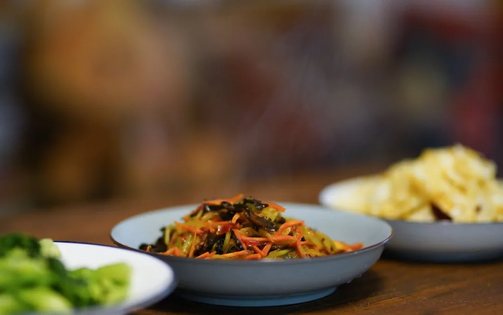 Una mirada de cerca a la comida gastronomía china en el año nuevo chino 