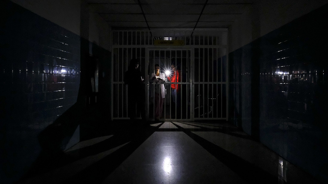 VENEZUELA-CRISIS-POWER-OUTAGE Apagón