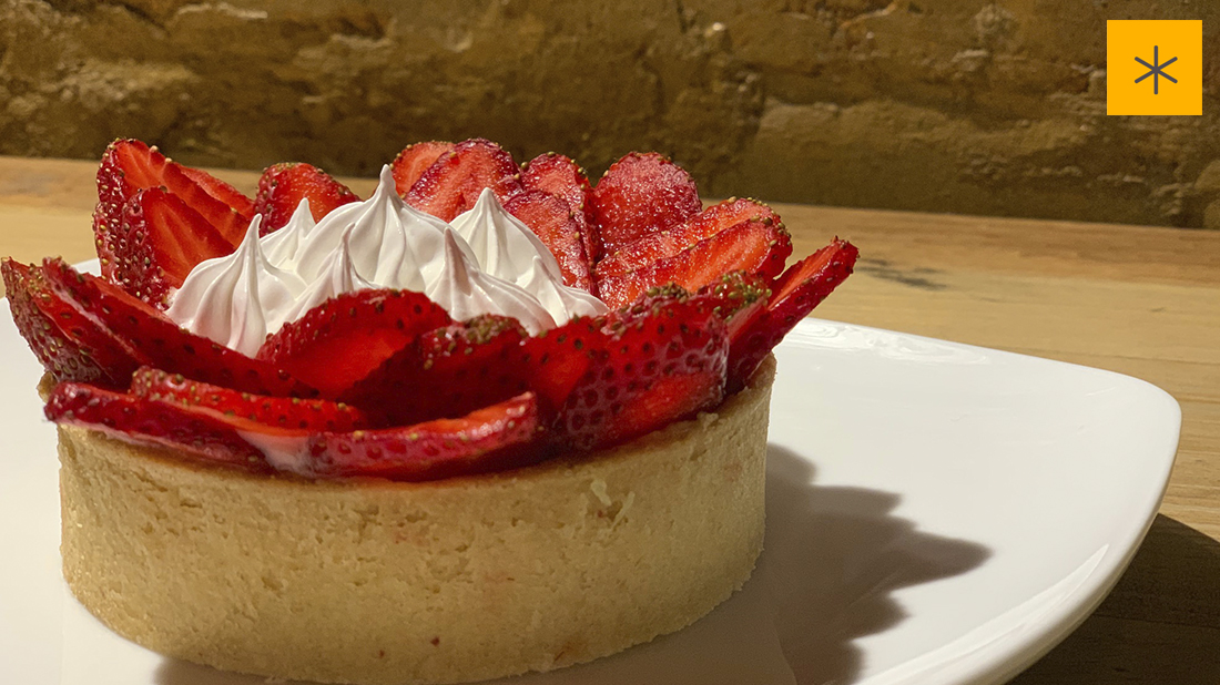 tartaleta de fresa sotano