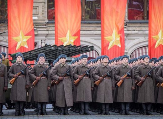 Desfile militar en Rusia
