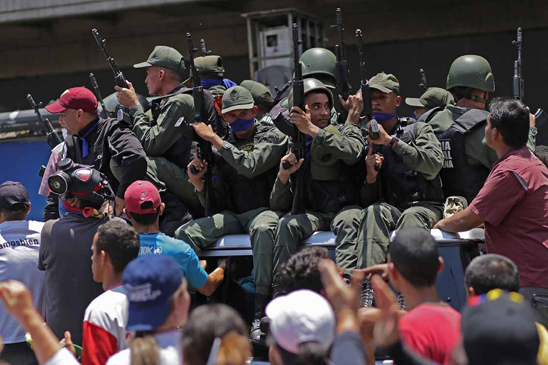 VENEZUELA-CRISIS-CLASHES-GUAIDO