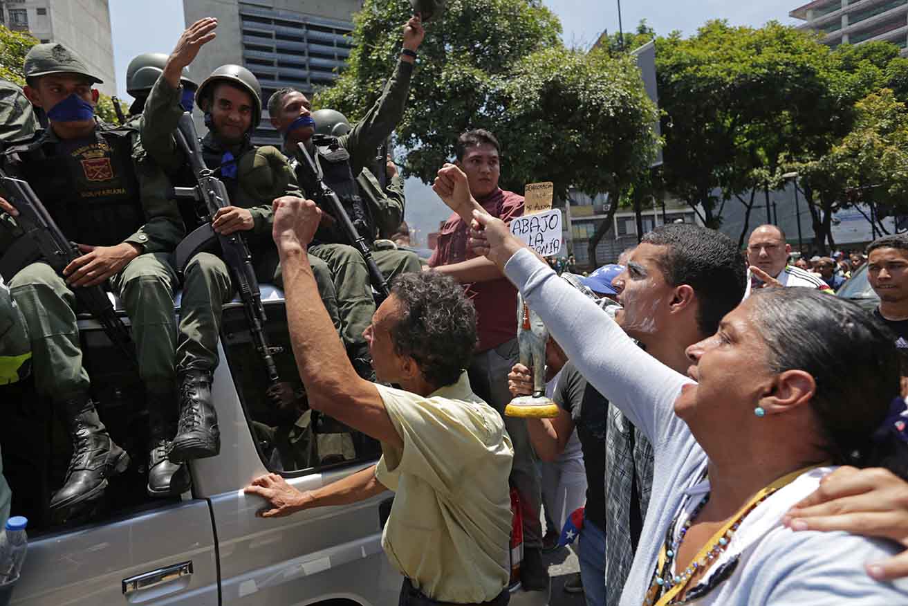 VENEZUELA-CRISIS-CLASHES-GUAIDO