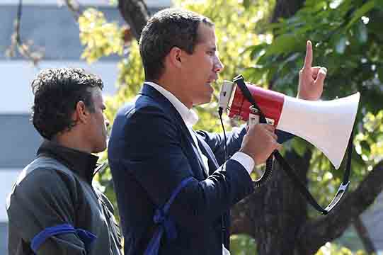 VENEZUELA-CRISIS-CLASHES-GUAIDO-LOPEZ