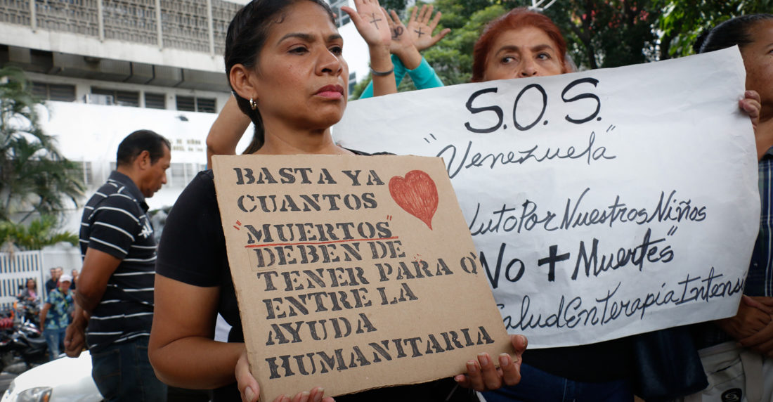 Exigen ayuda humanitaria para el J.M de los Ríos