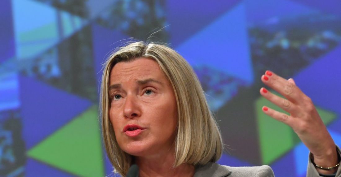 Federica Mogherini Los ministros de Exteriores de la Unión Europea (UE) abordarán un balance de esfuerzos diplomáticos por encontrar una solución pacífica en Venezuela