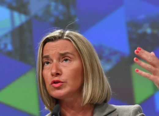 Federica Mogherini Los ministros de Exteriores de la Unión Europea (UE) abordarán un balance de esfuerzos diplomáticos por encontrar una solución pacífica en Venezuela