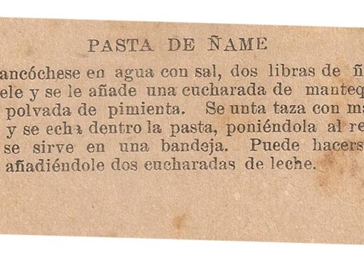 Pasta-de-ñame
