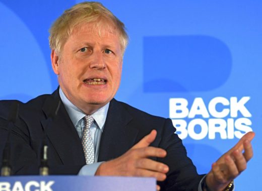 Primer ministro y líder del Parlamento Boris Johnson