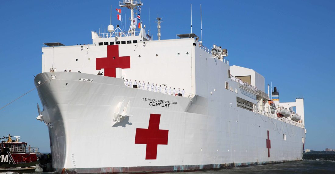 Buque Comfort de la Armada estadounidense
