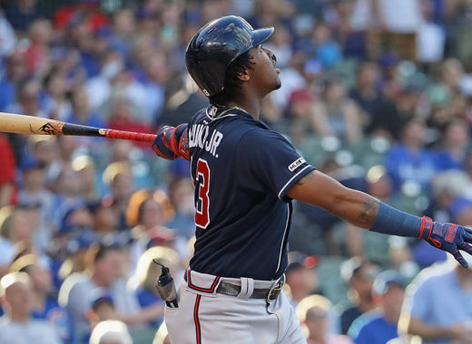 Acuña galardonado con el Bate de Plata