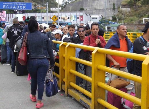 venezolanos en ecuador