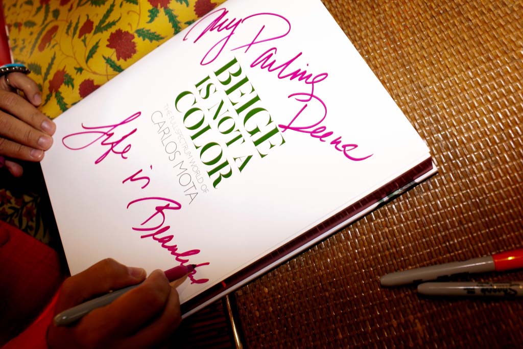 Tory Burch Hosts Book Party and Dinner for Carlos Mota