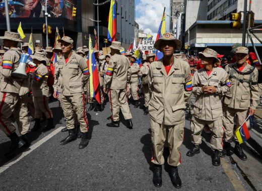 milicianos chavistas