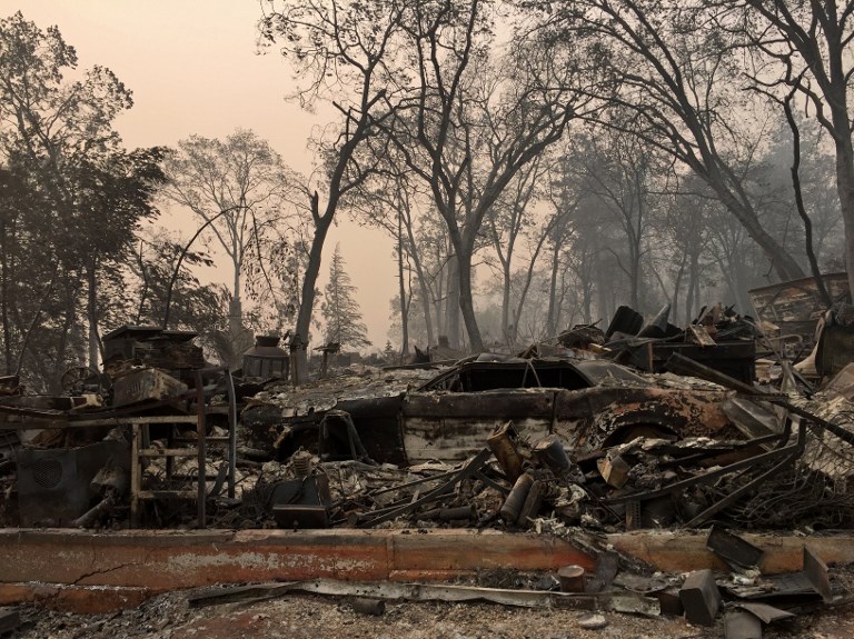 US-FIRE-ENVIRONMENT-CALIFORNIA-WEATHER