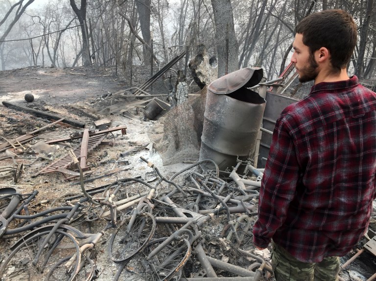 US-FIRE-ENVIRONMENT-CALIFORNIA-WEATHER