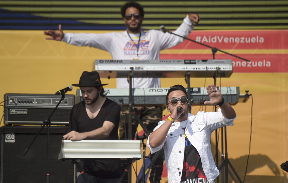 COLOMBIA-VENEZUELA-CRISIS-AID LIVE-CONCERT