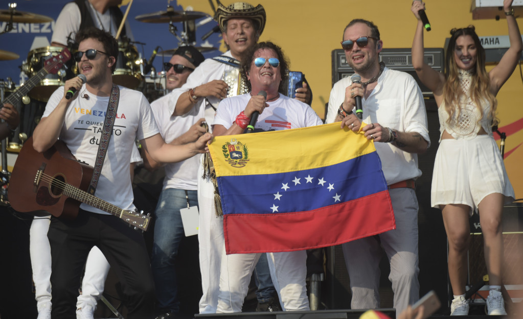 COLOMBIA-VENEZUELA-CRISIS-AID LIVE-CONCERT