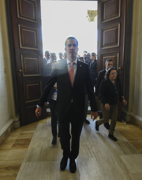 VENEZUELA-CRISIS-POWER-OUTAGE-GUAIDO