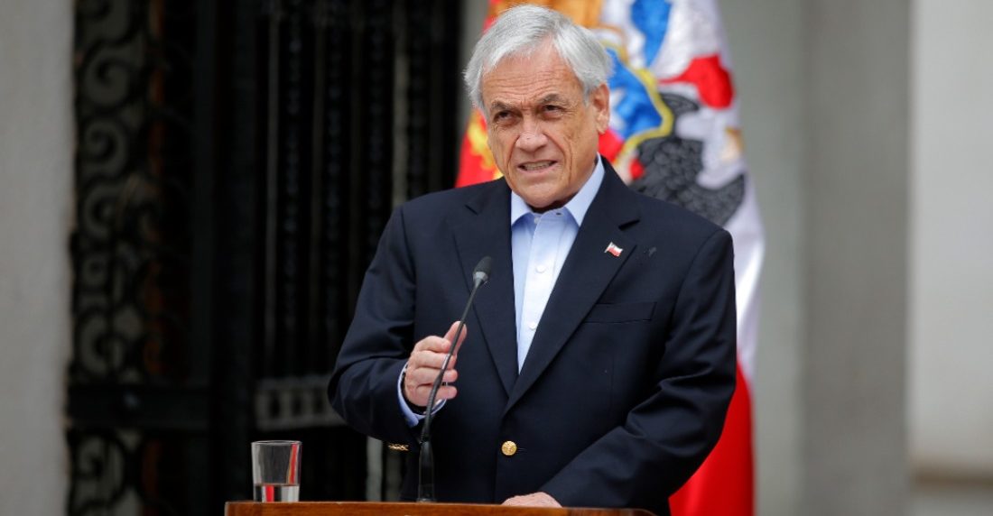 El presidente de Chile busca apegarse a las medidas de la OMS sobre el coronavirus