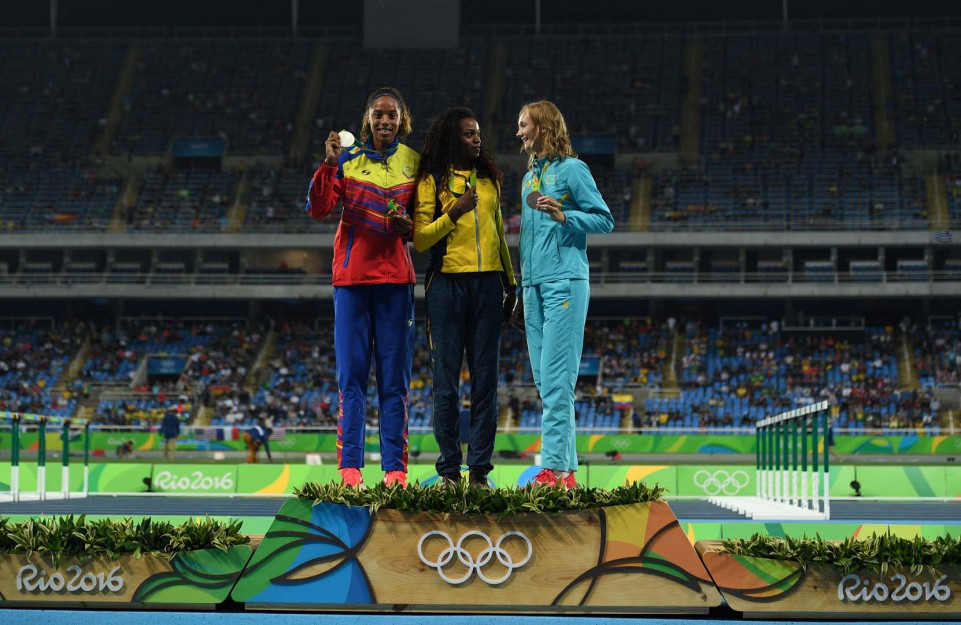 ATHLETICS-OLY-2016-RIO-PODIUM