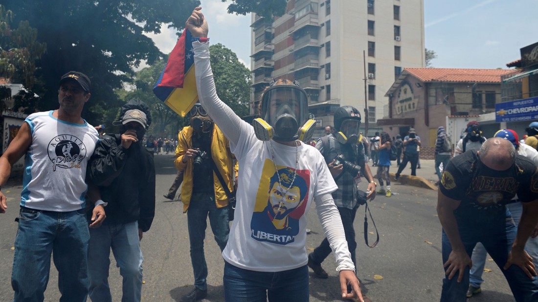 VENEZUELA-OPPOSITION-PROTEST