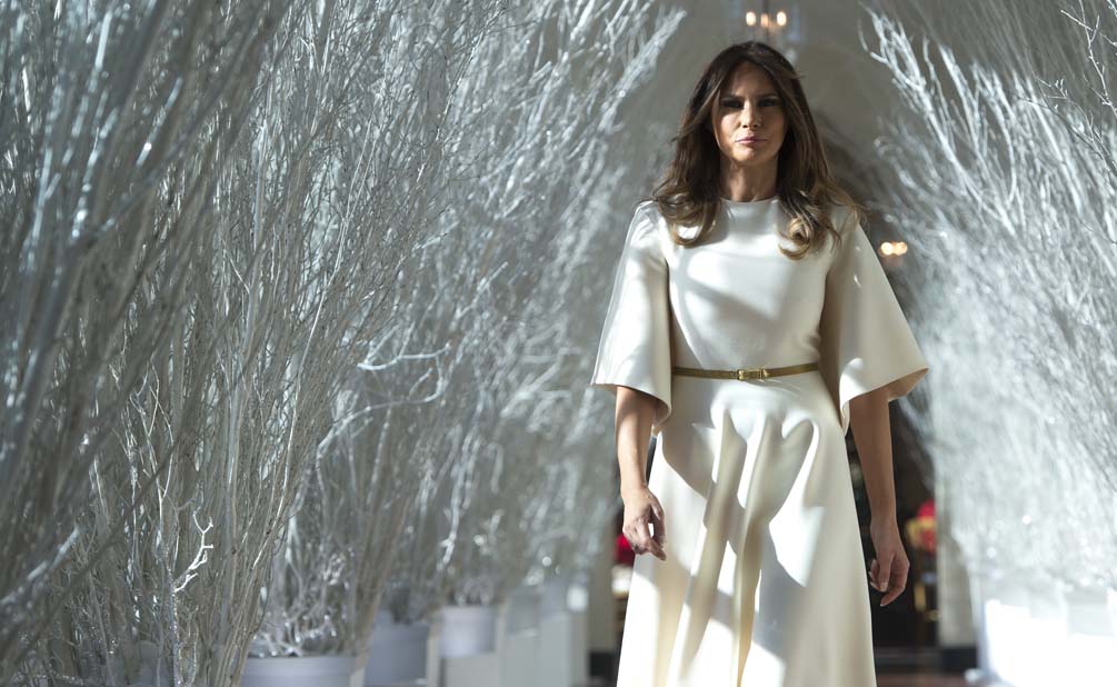 The White House Previews Its Holiday Decorations