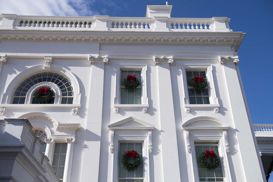 The White House Previews Its Holiday Decorations