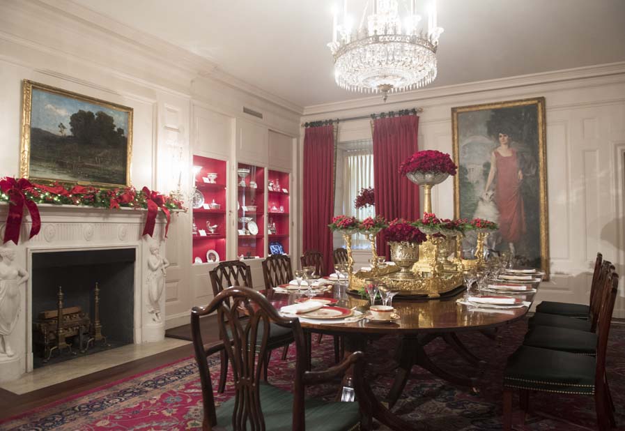 The White House Previews Its Holiday Decorations