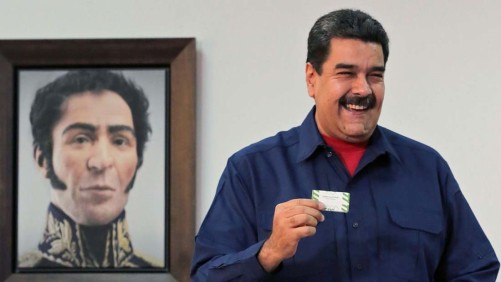 VENEZUELA-ELECTIONS-MUNICIPAL-MADURO