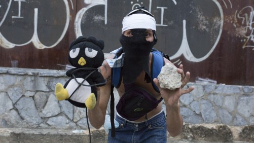 010517 Marcha opositora Andrea Hernández/EL ESTÍMULO