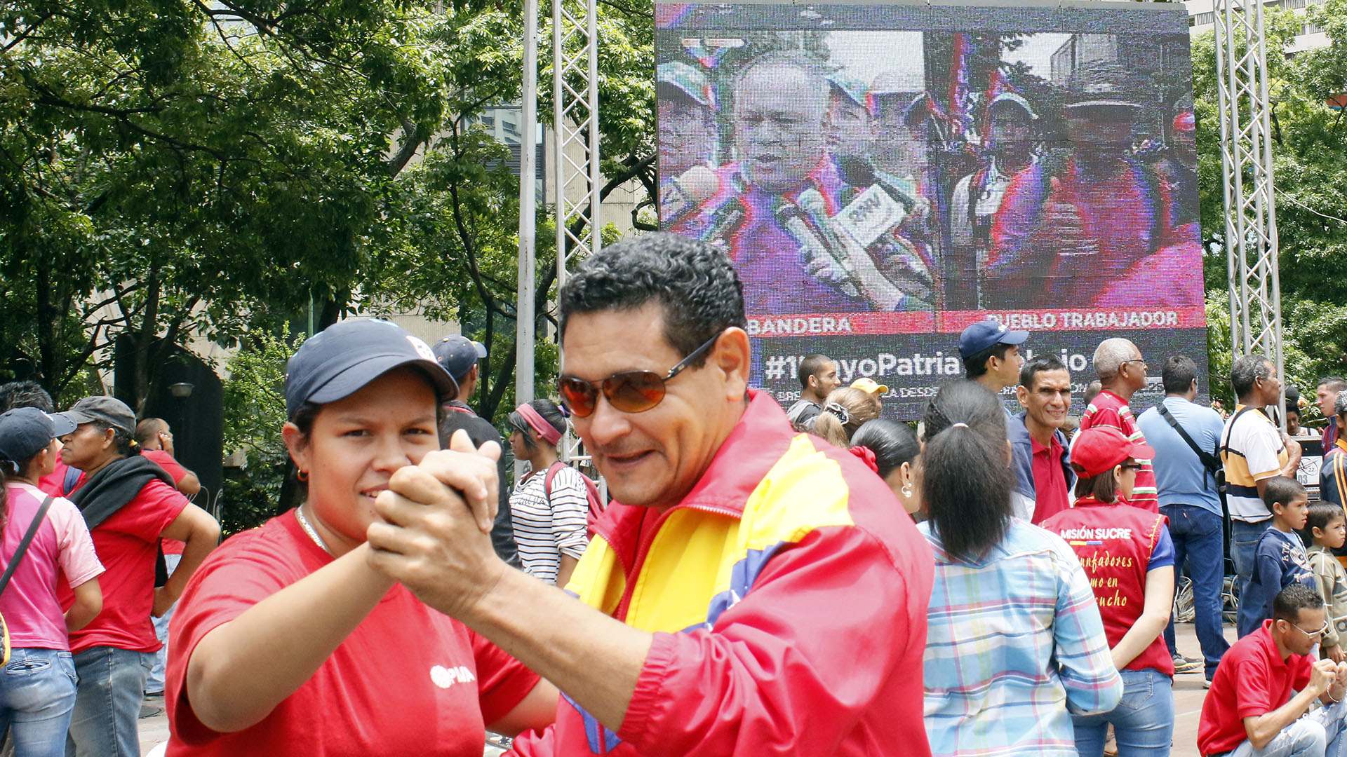 010517 Marcha Chavista Shakira di Marzo