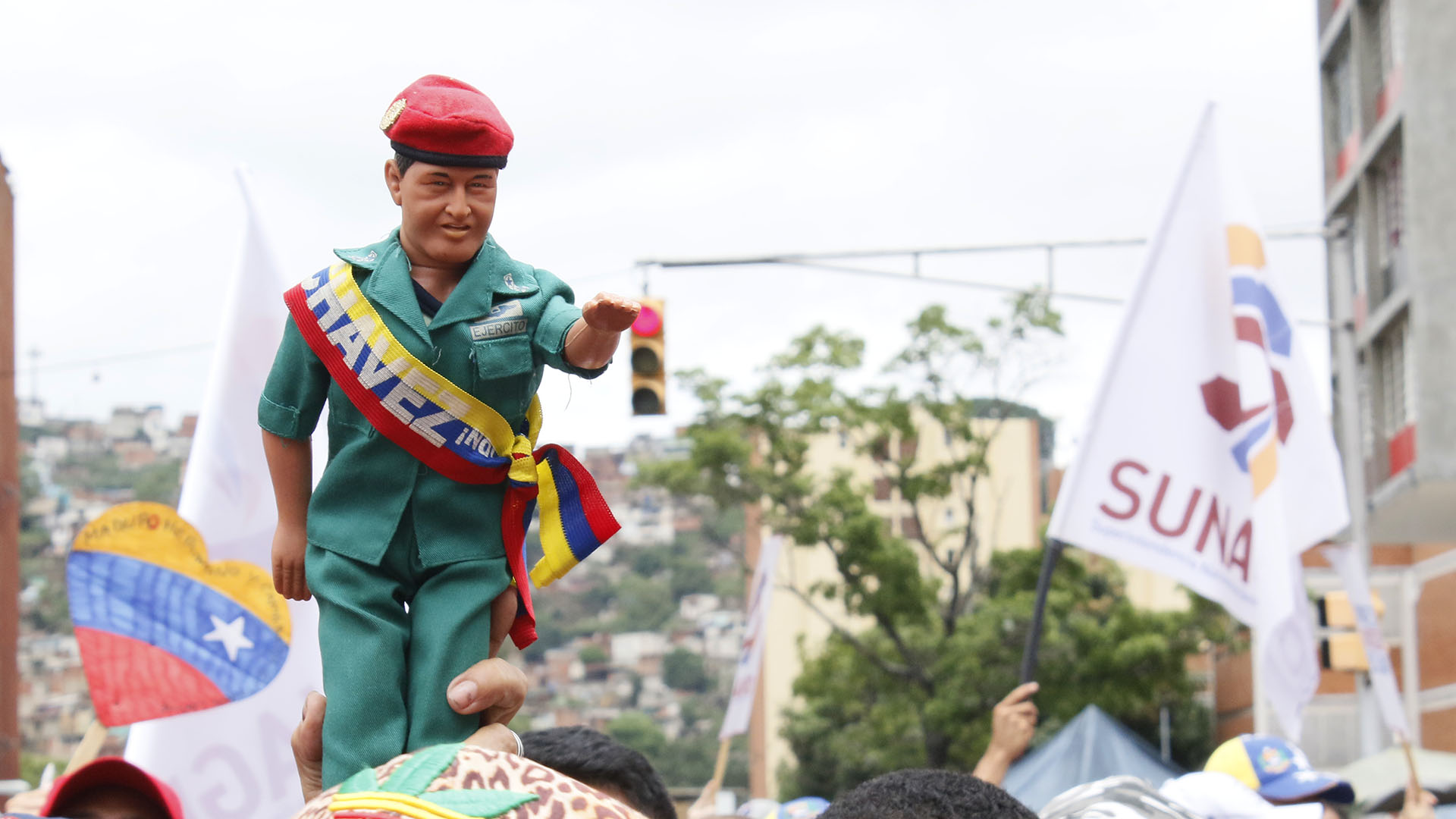 010517 Marcha Chavista Shakira di Marzo