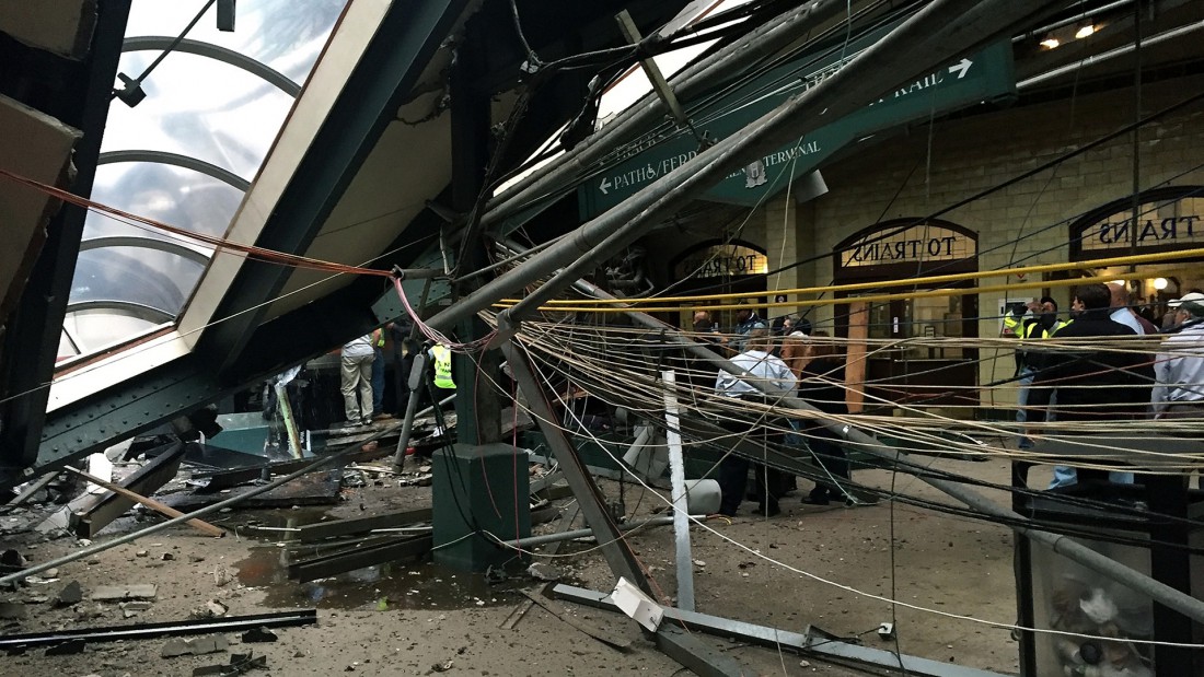 Numerosos heridos en estado "grave" por accidente de tren en Nueva Jersey