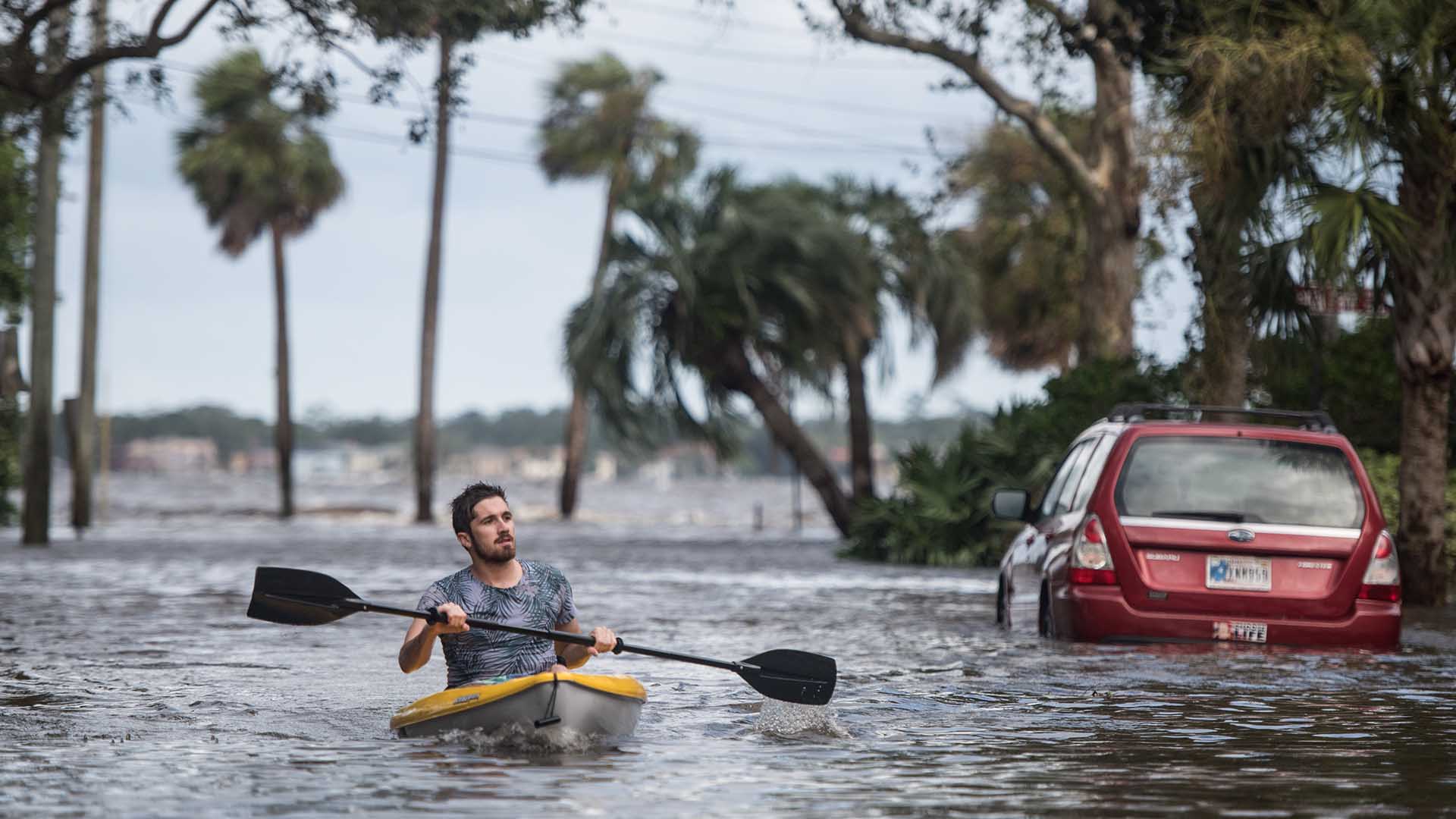 Powerful Hurricane Irma Slams Into Florida