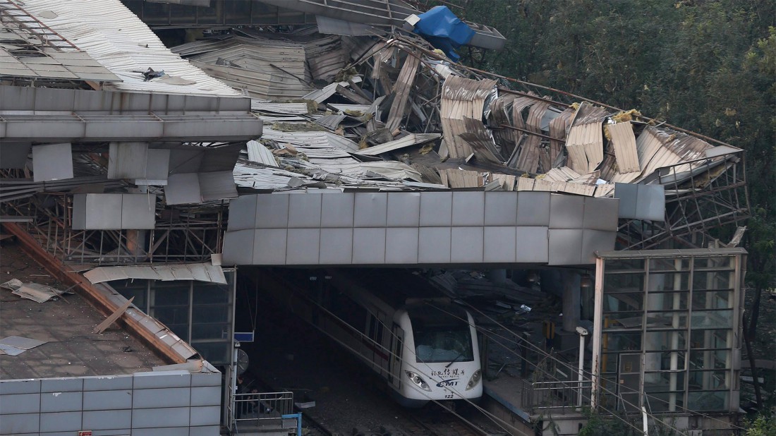 Explosiones en China